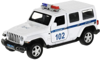Автомобиль игрушечный Технопарк Jeep Wrangler Sahara Полиция / SAHARA5D-12POL-WH - 