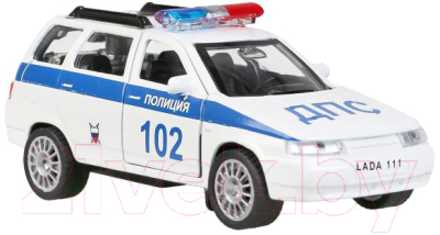 Автомобиль игрушечный Технопарк Lada 111. Полиция / SB-16-67-P(W)-WB