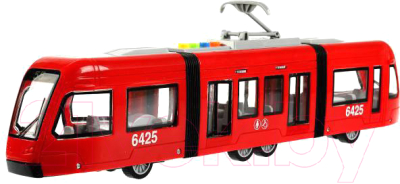 Поезд игрушечный Технопарк Городской экспресс / WY930AB-R-RED
