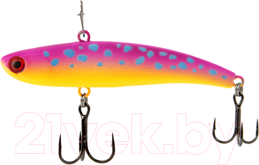 Воблер Ecopro Виб Nemo Slim 80мм 17г / EPVNS80/17S-092 (Pink Delirium-UV)