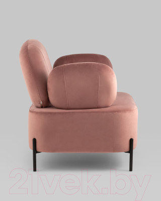 Кресло мягкое Stool Group Кэнди / vd-candy-b15 (велюр пыльно-розовый)