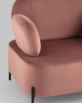 Кресло мягкое Stool Group Кэнди / vd-candy-b15 (велюр пыльно-розовый)