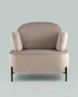 Кресло мягкое Stool Group Кэнди / vd-candy-b25 (велюр светло-серый)