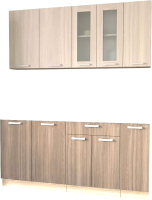 

Готовая кухня Интерлиния, Мила 17 без столешницы