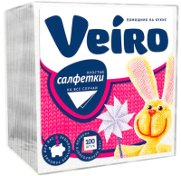 

Бумажные салфетки Veiro, 24Б1/100