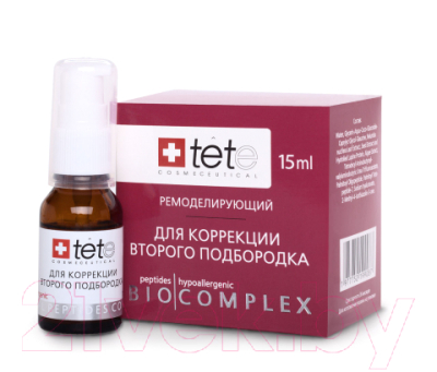Сыворотка для лица TETe Cosmeceutical Биокомплекс ремоделирующий д/коррекции второго подбородка (15мл)