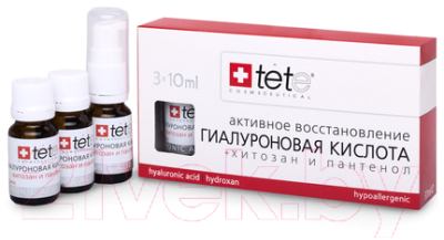 Сыворотка для лица TETe Cosmeceutical Гиалуроновая кислота+Хитозан/Пантенол