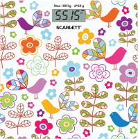 Напольные весы электронные Scarlett SC-BS33E026 (природа графика) - 