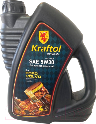 Моторное масло Kraftol Ford A5/B5 5W30 / 3949 (4л)