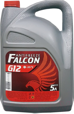 Антифриз Falcon Auto G12 / FN0150P (5кг, красный)