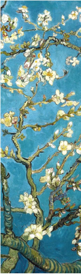 Закладка для книг Эксмо Ван Гог. Цветущие ветки миндаля / 9785699870813