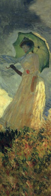 Закладка для книг Эксмо Клод Моне. Женщина с зонтиком / 9785041573201