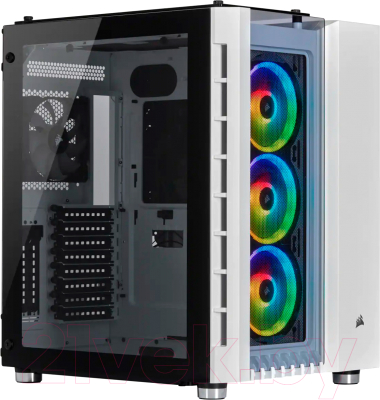Изображение товара Корпус для компьютера Corsair Crystal Series 680X RGB / CC-9011169-WW (белый)
