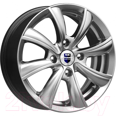 Изображение товара Литой диск K&K Бриз 14x5.5" 4x100мм DIA 67.1мм ET 45мм Дарк платинум
