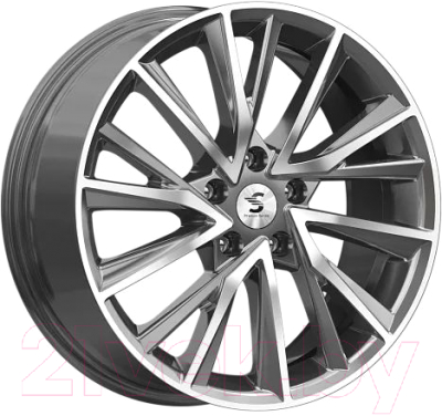 Литой диск K&K Premium КР010 Exeed TXL 18x7.5" 5x108мм DIA 65.1мм ET 36мм (Diamond Gloss Graphite)