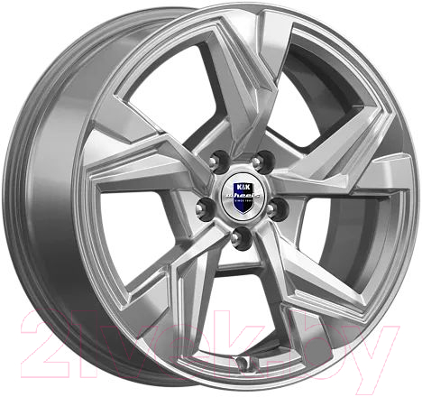 Литой диск K&K Кайан 18x7.5" 5x112мм DIA 57.1мм ET 43мм Дарк платинум