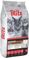 

Сухой корм для кошек Blitz Pets, Для взрослых кошек с мясом индейки и курицы / 4358