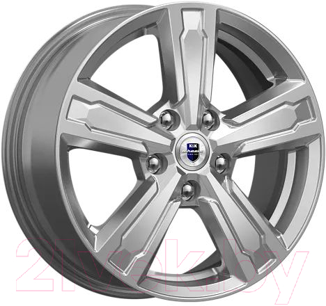Литой диск K&K Оклахома 16x6.5" 5x114.3мм DIA 66.1мм ET 50мм Дарк платинум