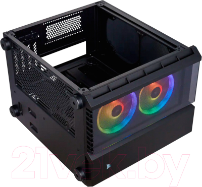Корпус для компьютера Corsair Crystal Series 280x RGB / CC-9011135-WW (черный)