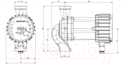 Циркуляционный насос IMP PUMPS NMT Smart 25/120-180