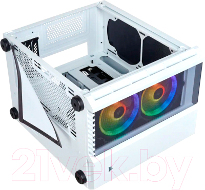 Корпус для компьютера Corsair Crystal Series 280X RGB / CC-9011137-WW (белый)