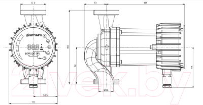 Циркуляционный насос IMP PUMPS NMT Smart 32/120-180