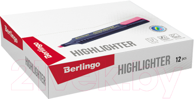 Текстовыделитель Berlingo Textline HL500 / T7019 (розовый)