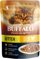 

Влажный корм для кошек Mr.Buffalo, Kitten с нежным цыпленком в соусе / B309