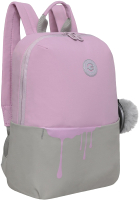Рюкзак Grizzly RXL-320-2 (розовый/серый) - 