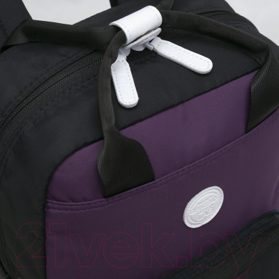 Рюкзак Grizzly RXL-326-3 (черный/фиолетовый)