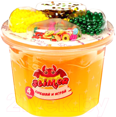 Изображение товара Набор для создания слайма Slimer Смешай и играй / SR157 (оранжевый)