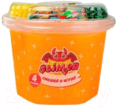 Изображение товара Набор для создания слайма Slimer Смешай и играй / SR157 (оранжевый)