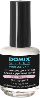 Лак для укрепления ногтей Domix Green Протеиновое средство (17мл)
