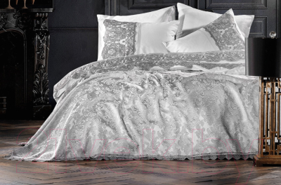 Комплект постельного белья с покрывалом Zebra Casa Bruna / Y 771 (серый)