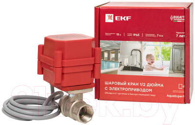 Система защиты от протечек EKF PROxima AquaExpert-valve-1/2
