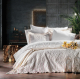 Комплект постельного белья с покрывалом Zebra Casa Norsia / Y 777 (бежевый) - 