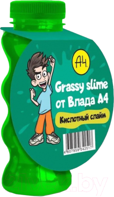 Изображение товара Слайм Intellectico Слаймы Влада Бумаги А4 / 1327 (кислотный)