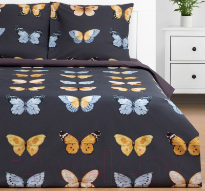 Комплект постельного белья Этель Butterfly Dance 1.5сп / 9308514