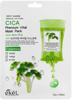 

Маска для лица тканевая Ekel, CICA Premium Vital Mask Pack Антивозрастная