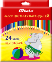 

Набор цветных карандашей BALU, Танцующий бегемот BL-1340-24