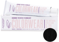 Крем-краска для волос Alfaparf Milano Color Wear 2020 Краситель тон-в-тон 1 (60мл, черный) - 
