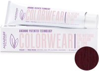 Крем-краска для волос Alfaparf Milano Color Wear 2020 Краситель тон-в-тон 4.52  (60мл, Medium Mahogany Violet Brown) - 