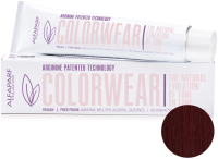 Крем-краска для волос Alfaparf Milano Color Wear 2020 Краситель тон-в-тон 4.66 (60мл, Medium Intense Red Brown ) - 
