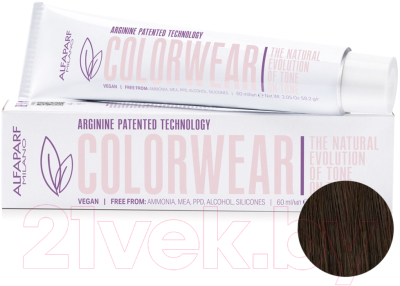 Крем-краска для волос Alfaparf Milano Color Wear 2020 Краситель тон-в-тон 6 (60мл, Dark Natural Blonde)