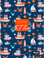 

Блокнот Проф-Пресс, Pocket ArtBook. MyArt. Кораблики / 4620129721264