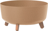 

Кашпо Prosperplast, Pot Gracia LOW Eco wood / DGRL400LW-4665W