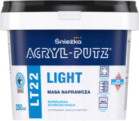Шпатлевка готовая Sniezka Acryl Putz Light LT22 (750мл) - 