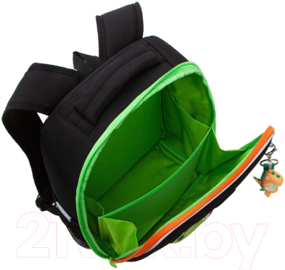 Школьный рюкзак Grizzly RAw-397-7 (черный)