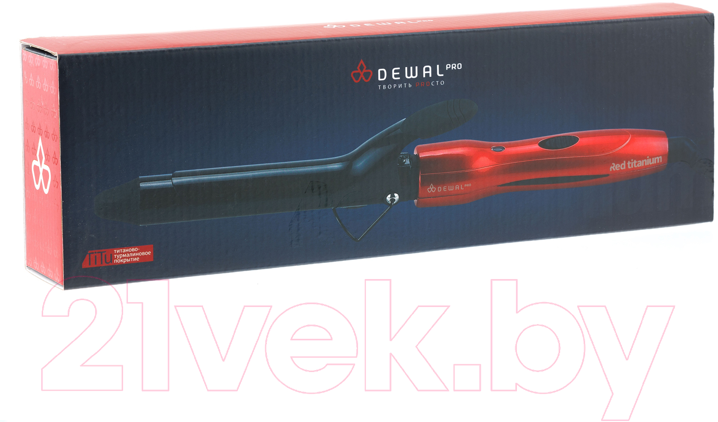 Плойка Dewal Red Titanium / 03-2038