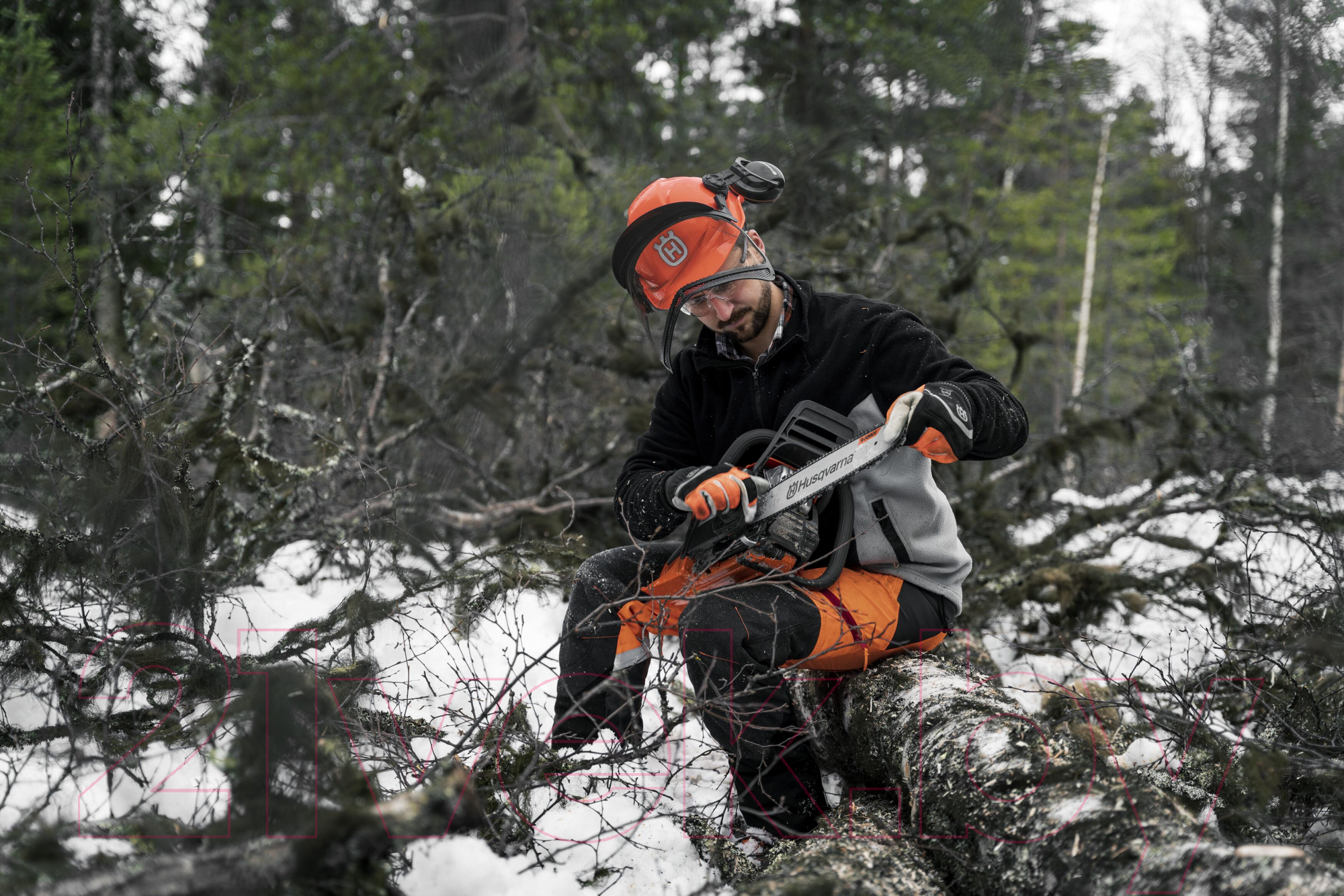 Бензопила цепная Husqvarna 445e II 15